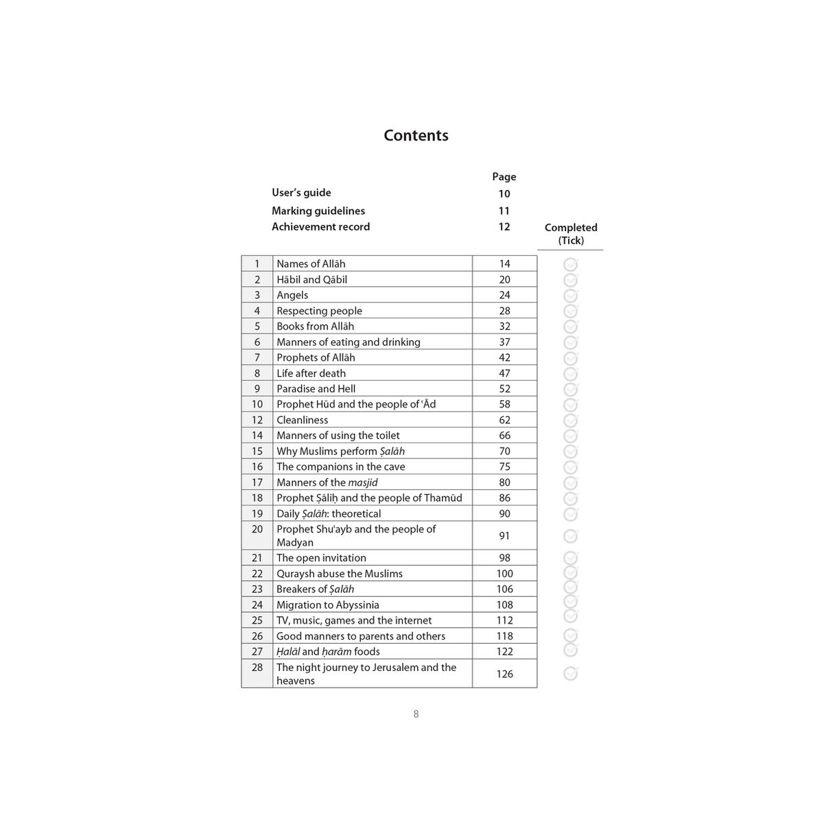 Islamic Studies: Workbook 3 – Learn about Islam Series