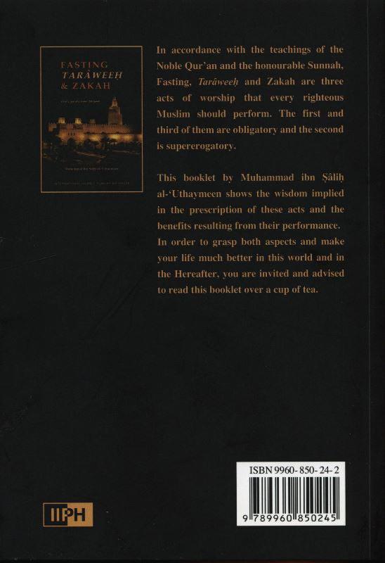 Fasting, Taraweeh & Zakat