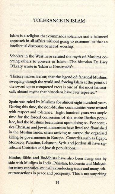 Islam - A Religon of Terror ?