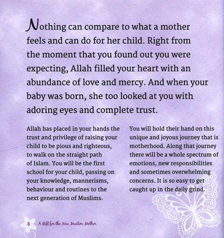 A Gift for the New Muslim Mother A Gift for the New Muslim Mother
