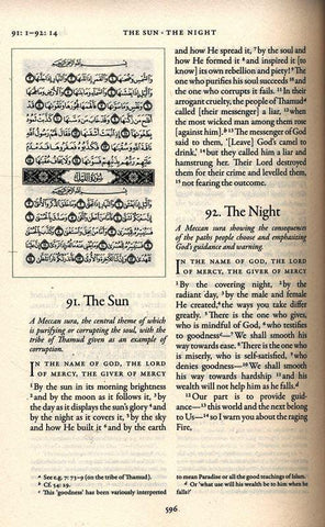 The Qur'an English translation with parallel Arabic text The Qur'an English translation with parallel Arabic text