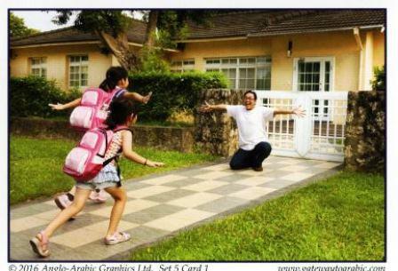 Gateway To Arabic Flash card Set Five (Action Flashcards),9781911118008,