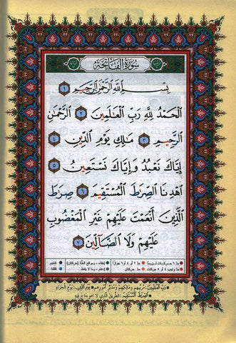 Last 5 Parts of Qur'an 7" x 9" Full Size Tajweed Qur'an Portion (Surah Ahqaf to Surah Nas) (ARABIC ONLY) Last 5 Parts of Qur'an 7" x 9" Full Size Tajweed Qur'an Portion (Surah Ahqaf to Surah Nas) (ARABIC ONLY)
