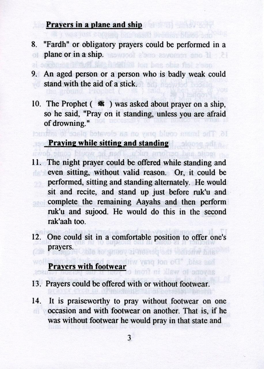 Abridged Translation of Sifatu Salaatin Nabee : Pocket Plus Size