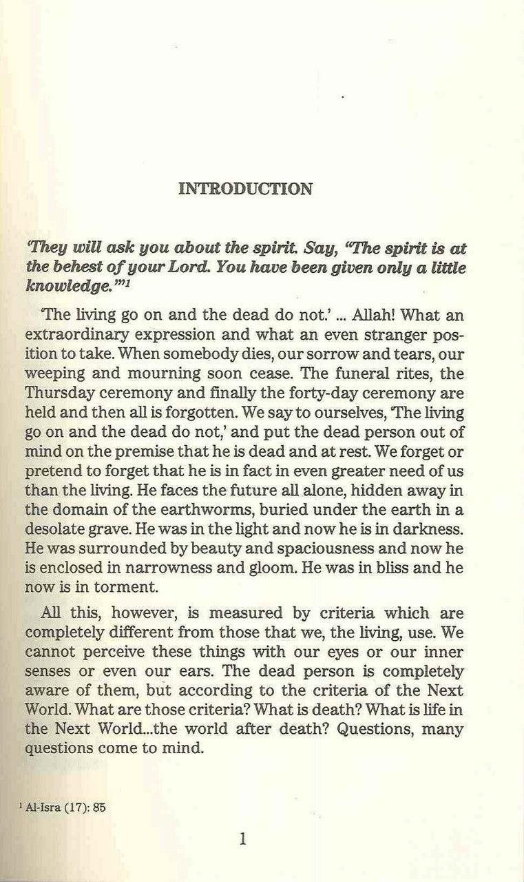 The Souls Journey after Death