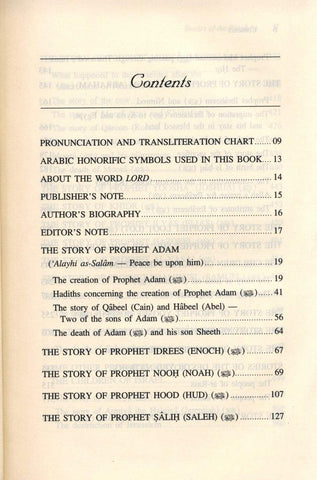 Stories Of The Prophets (IIPH) Stories Of The Prophets (IIPH)