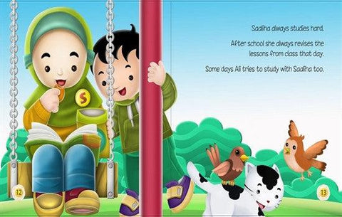 Studying Hard (Akhlaaq Building Series),Full Colour Illustration Studying Hard (Akhlaaq Building Series),Full Colour Illustration