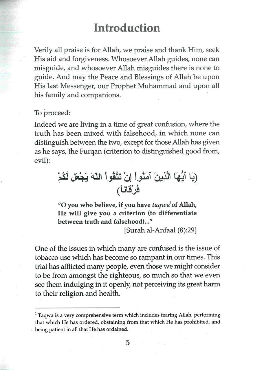 Fataawa ( Rulings ) concerning Tobacco Cigarettes