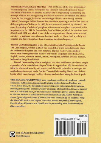 Towards Understanding Islam Towards Understanding Islam