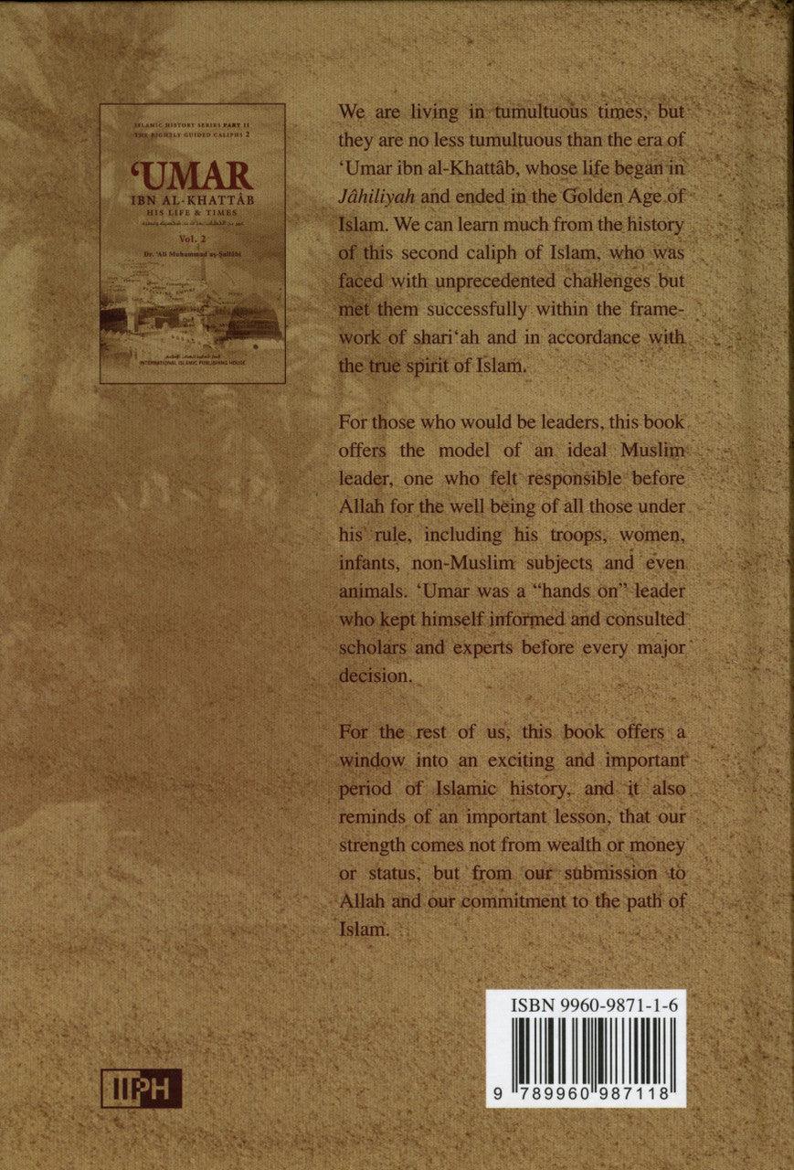 Umar Ibn Al-Khattaab رضی الله عنه His life and Time Set of 2 Volumes IIPH - NobleBookshop