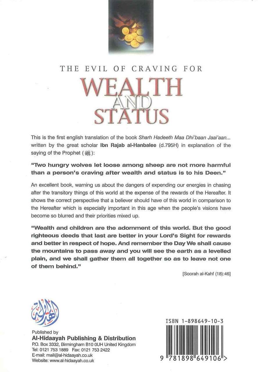 The Evil Of Craving For Wealth And Status - NobleBookshop The Evil Of Craving For Wealth And Status - NobleBookshop
