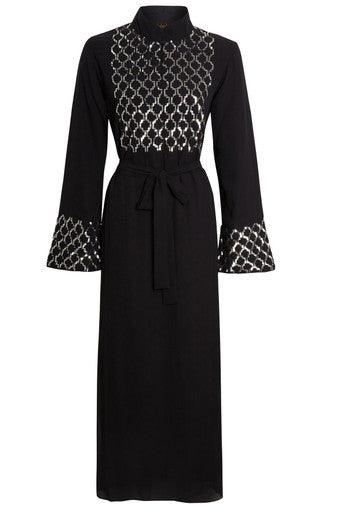 Black Jawaher Abaya