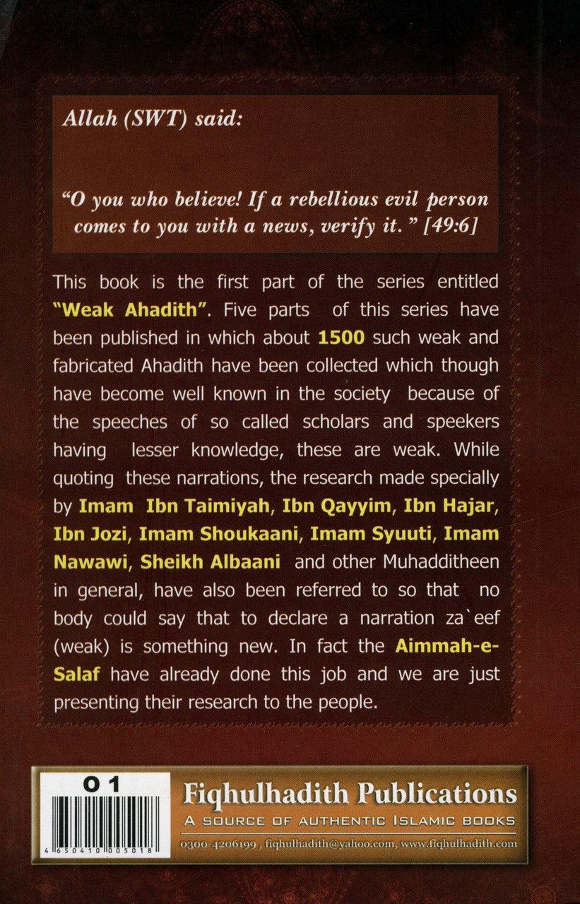 100 famous weak Ahadith