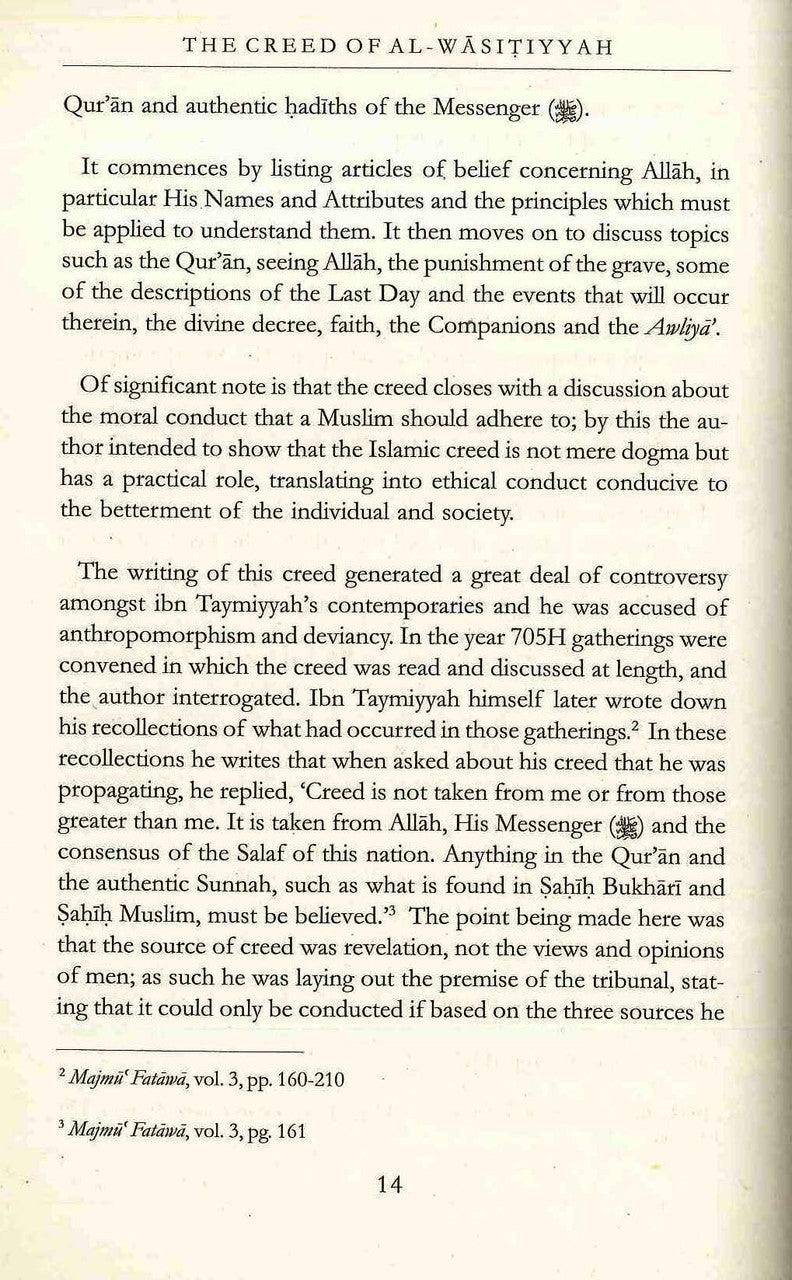 The Creed of Al-Wasitiyyah - NobleBookshop