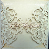 Eid Mubarak Laser Cut Greeting Cards Muslim Islamic Festival 2