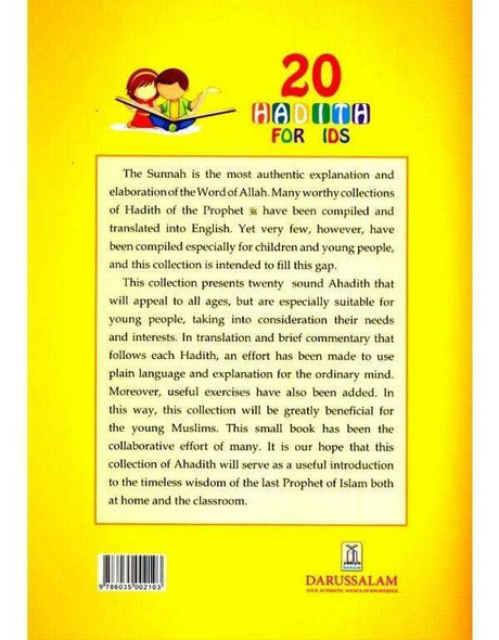 20 Hadith for Kids, 9786035002103