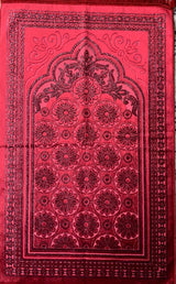Prayer Rug Luxury with Turkish Cutwork Design