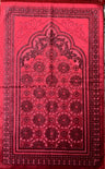 Prayer Rug Luxury with Turkish Cutwork Design