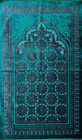 Prayer Rug Luxury with Turkish Cutwork Design