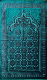 Prayer Rug Luxury with Turkish Cutwork Design