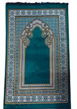 Prayer Rug Luxury Padded with Turkish cutwork design