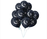 Eid Mubarak Balloons Helium Quality Pack of 10  (Choose your Colours)