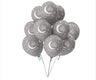 Eid Mubarak Balloons Helium Quality Pack of 10  (Choose your Colours)