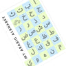 Arabic Alphabet Poster 12345