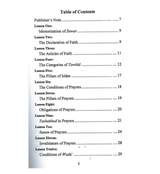 Essential Lessons for Every Muslim