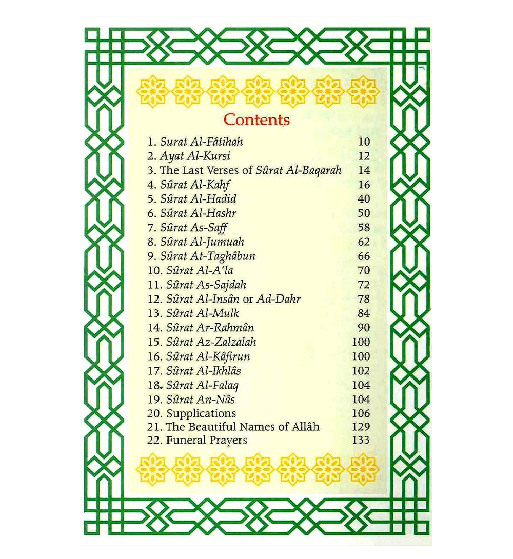 Selected Surahs & Supplications for the Morning & Evening From Quran & Their Virtues