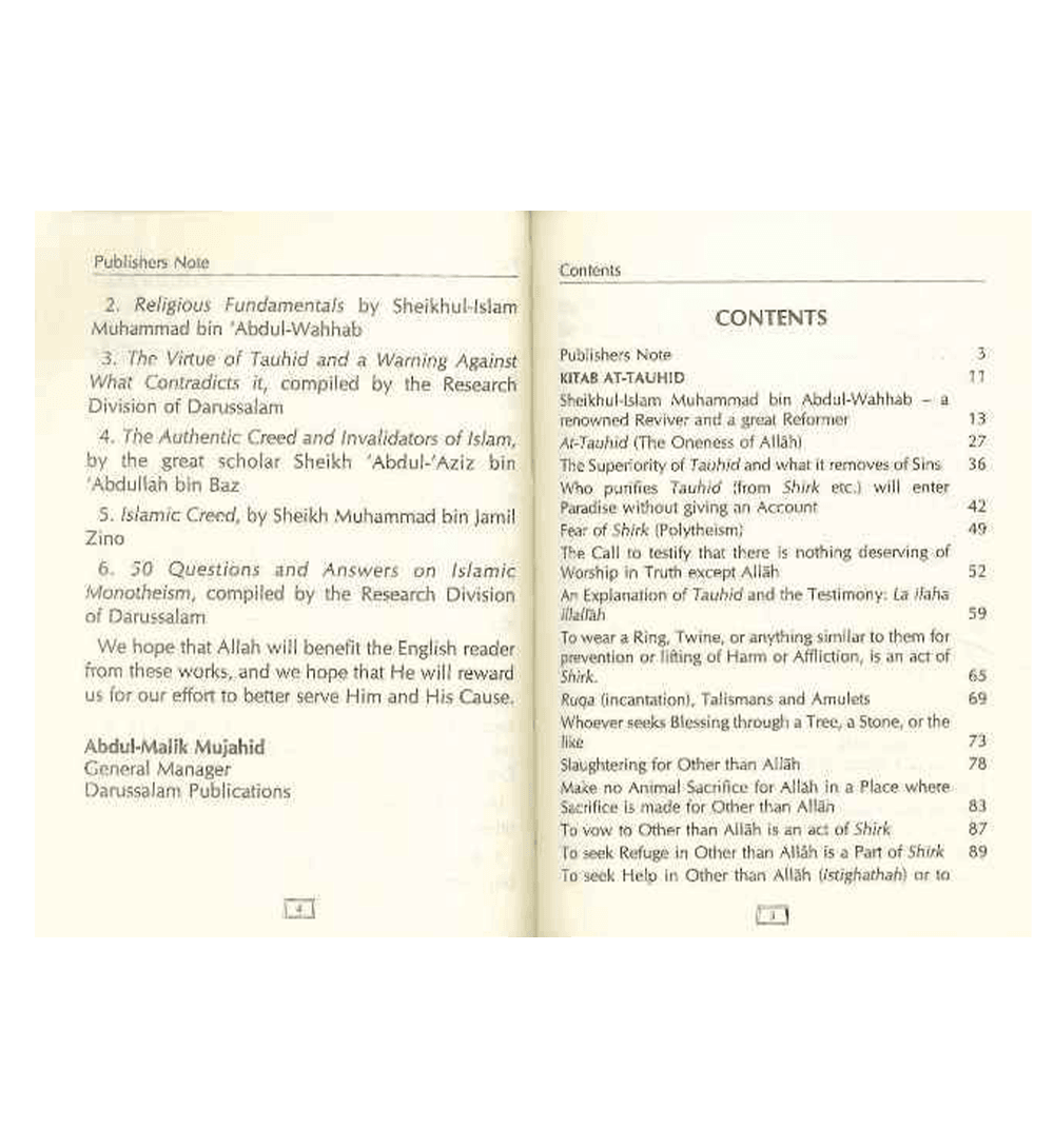 Concise Collection on Creed and Tauhid