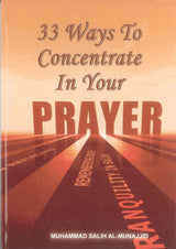 33 Ways To Concentrate In Your Prayer - NobleBookshop