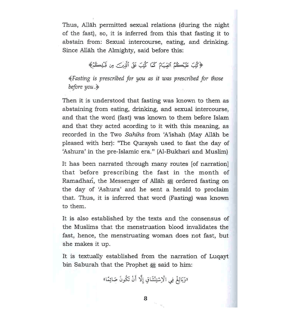 The Nature of Fasting