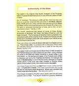 Christianity & Islam According to The Bible & The Qur'an