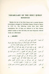 Vocabulary of the Holy Quran