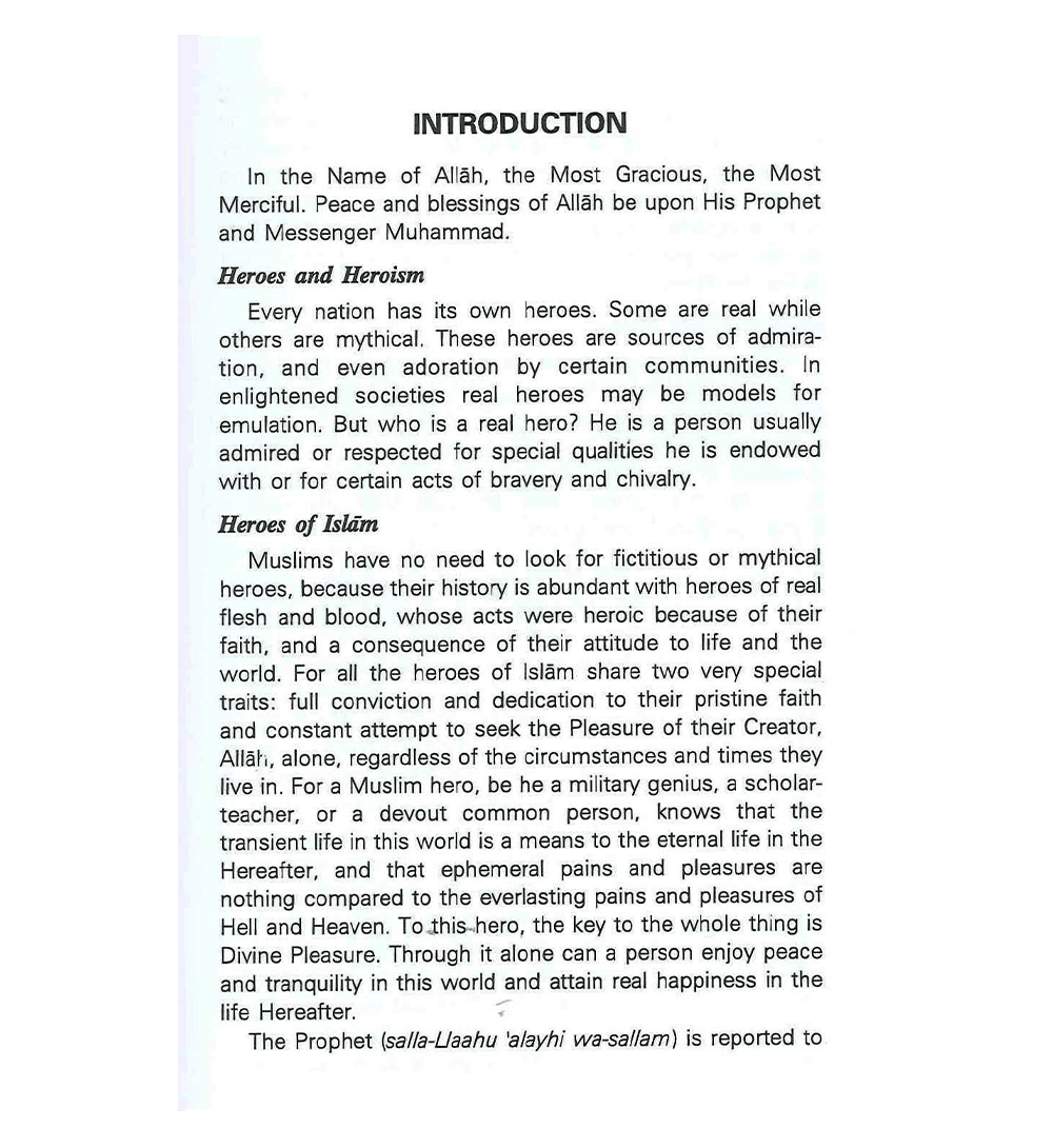 Heroes of Islam