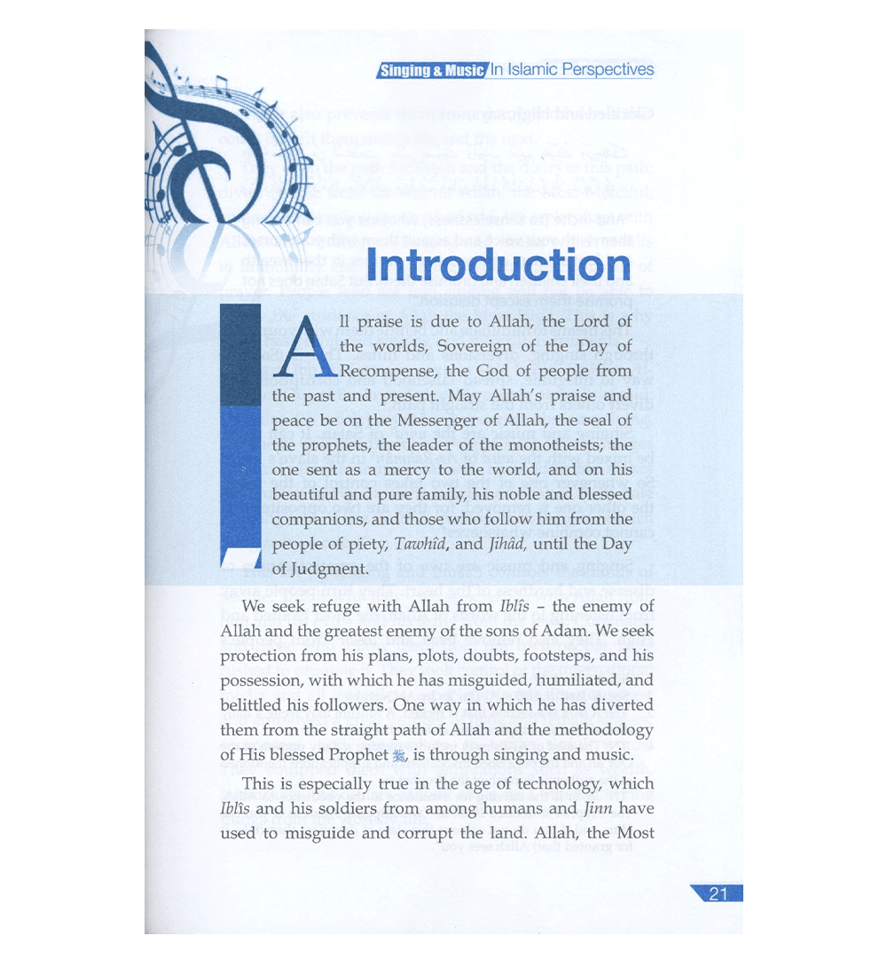 Singing & Music In Islamic Perspective