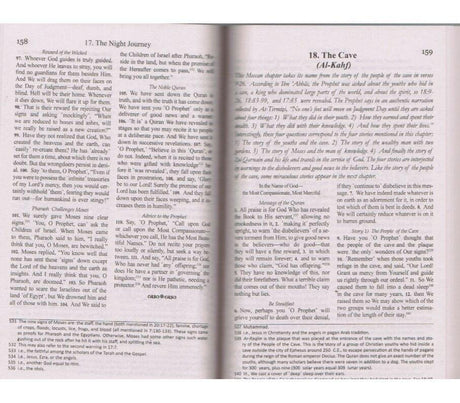 The Clear Quran English Only Military Paperback Pocket Size 14.5x9.5cm