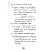 50 Questions & Answers on Islamic Monotheism