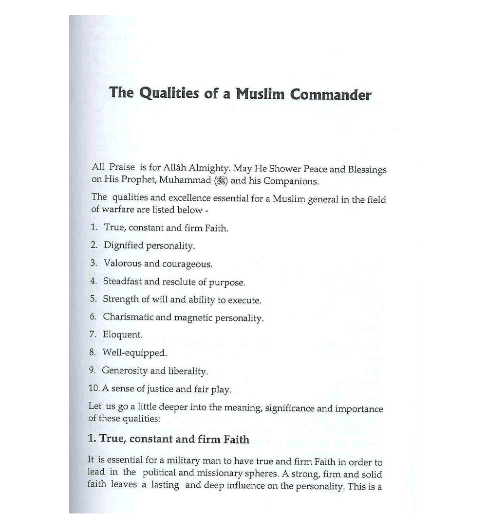 Commanders of the Muslim Army