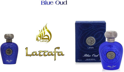 Lattafa Blue Oud Cambodian Oud,  Eau de Parfum 100 ml