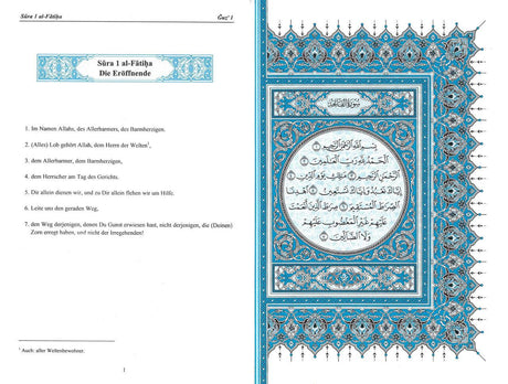 The Noble Quran In German (Deutsch Sprache), 9786038187180