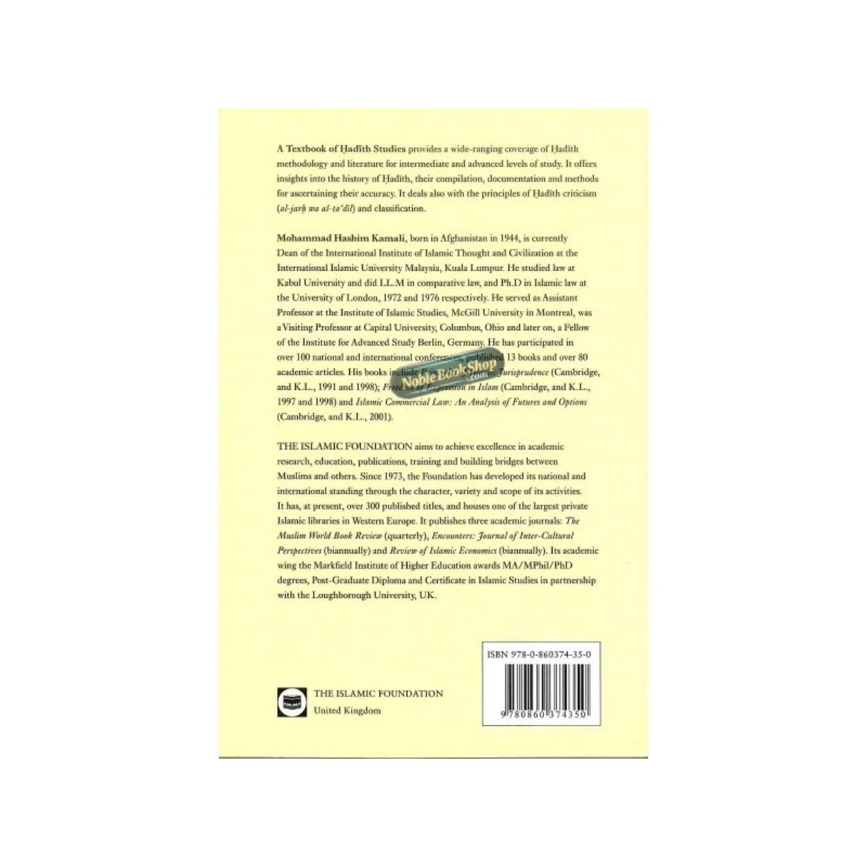 A Textbook of Hadith Studies(Authenticity Compilation Classification and Criticizm of Hadith)