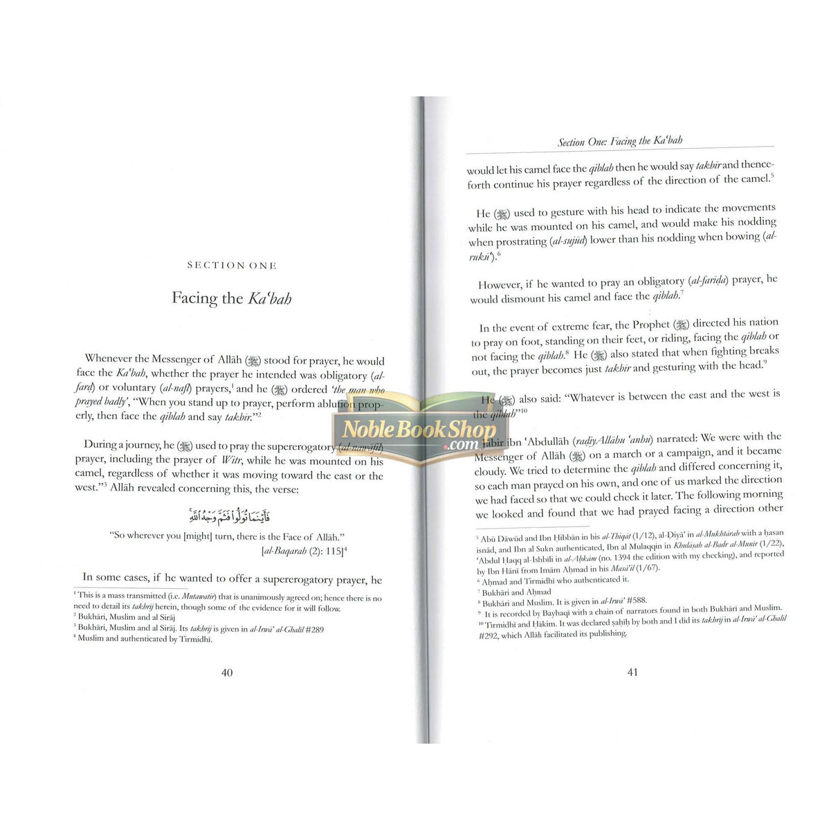 Description of the Prophets Prayer