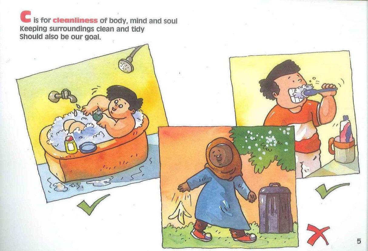 A to Z of Akhlaaq Moral Values For Children - NobleBookshop