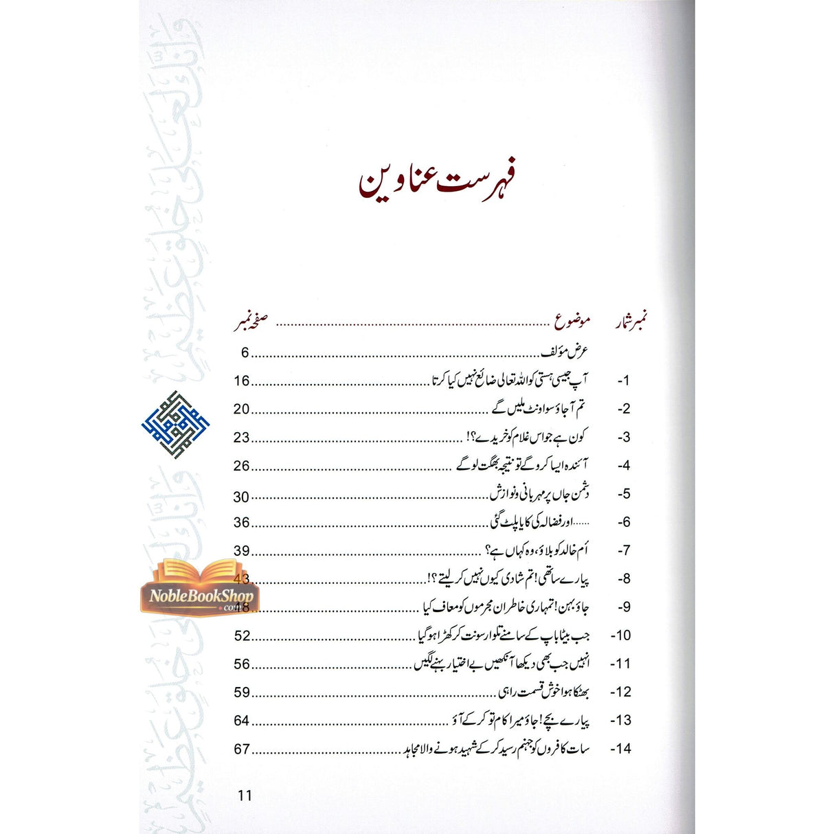 Akhlaq E Nabwi Ke Sunehray Waqiyat : Urdu / اخلاق نبوی صلی الله علیه وآلهِ وسلم کے سنهرے واقعات اردو