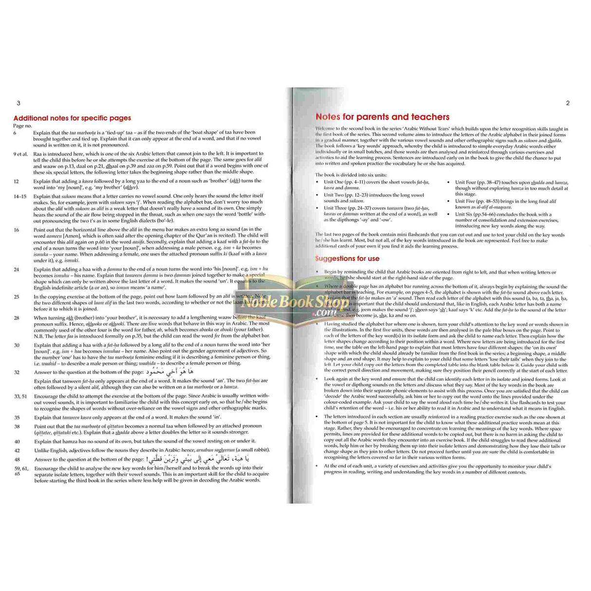 Arabic Without Tears : The Second Book for Younger Learners