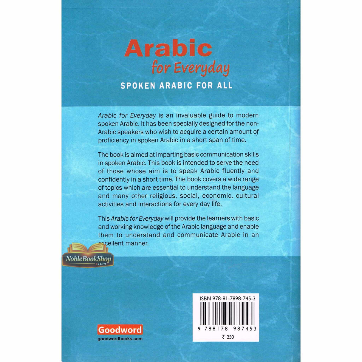 Arabic For Everyday (Spoken Arabic For All)