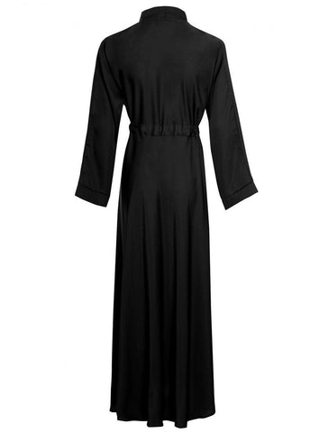 BLACK FOZIA ABAYA