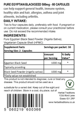EGYPTIAN BLACKSEED CAPSULES
